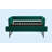 Emerald Velvet Daybed, Sturdy Wooden Bed Frame-1767809022