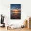 Collin Peaceful Sunset par Martin Podt - reproduction d'art sur toile tendue-1056666379