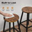 Counter Stool with Metal Frame