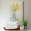 Vaporisateur jaune dans un vase II - peinture sur toile tendue-721072132