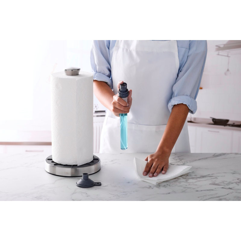 Kamenstein Spray Paper Towel Holder With Funnel