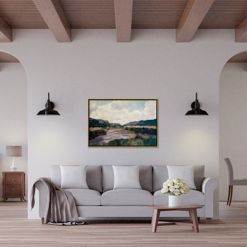 Nature Inspired Kernow Stream, 30" H x 40" W