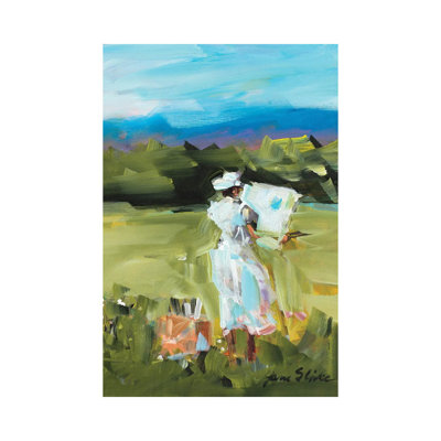 " Lady Painting " by Jane Slivka Painting Print