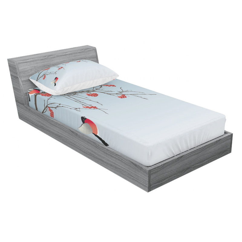 Microfiber Sheet Set, Twin XL Sheet Set with Fitted Sheet
