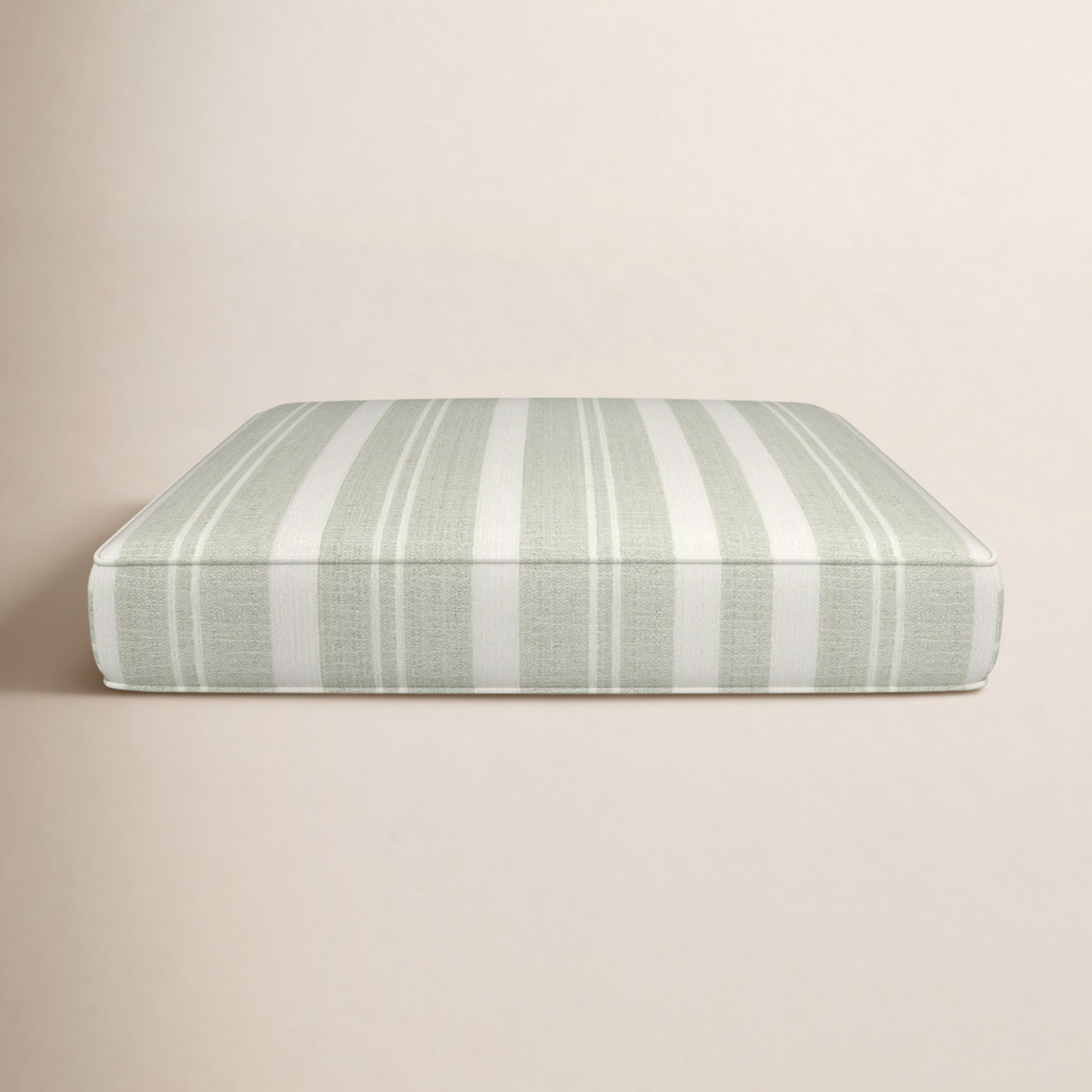 Amala 18" Sunbrella® Seat Cushion, Sunbrella® Trainquil Sage