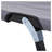 Outsunny 2-Person Folding Camping Cot with Steel Frame, Grey, 300 lb Capacity