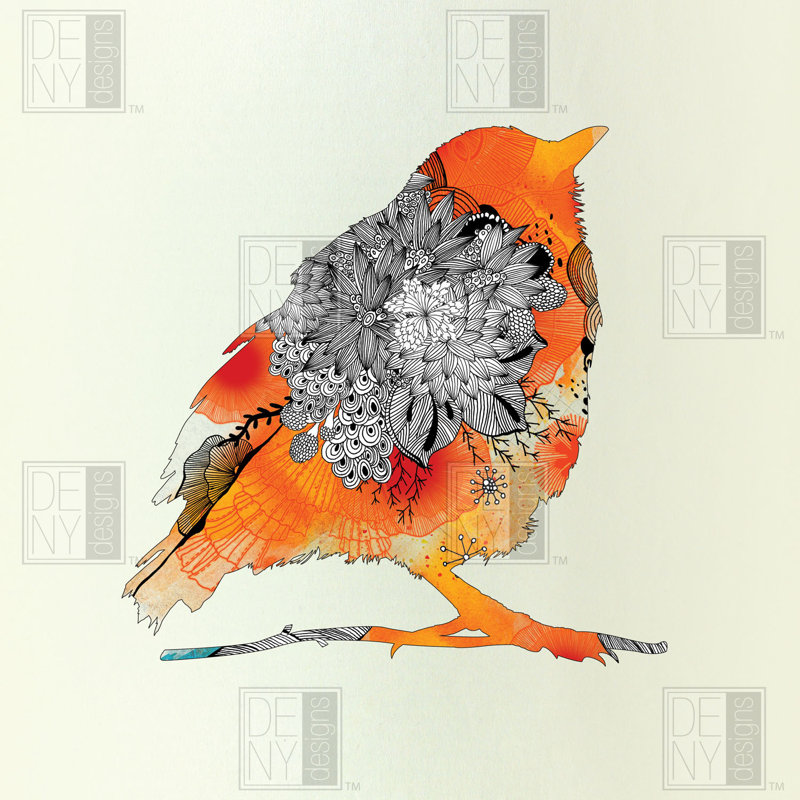 Rideau de douche simple Eccles Bird