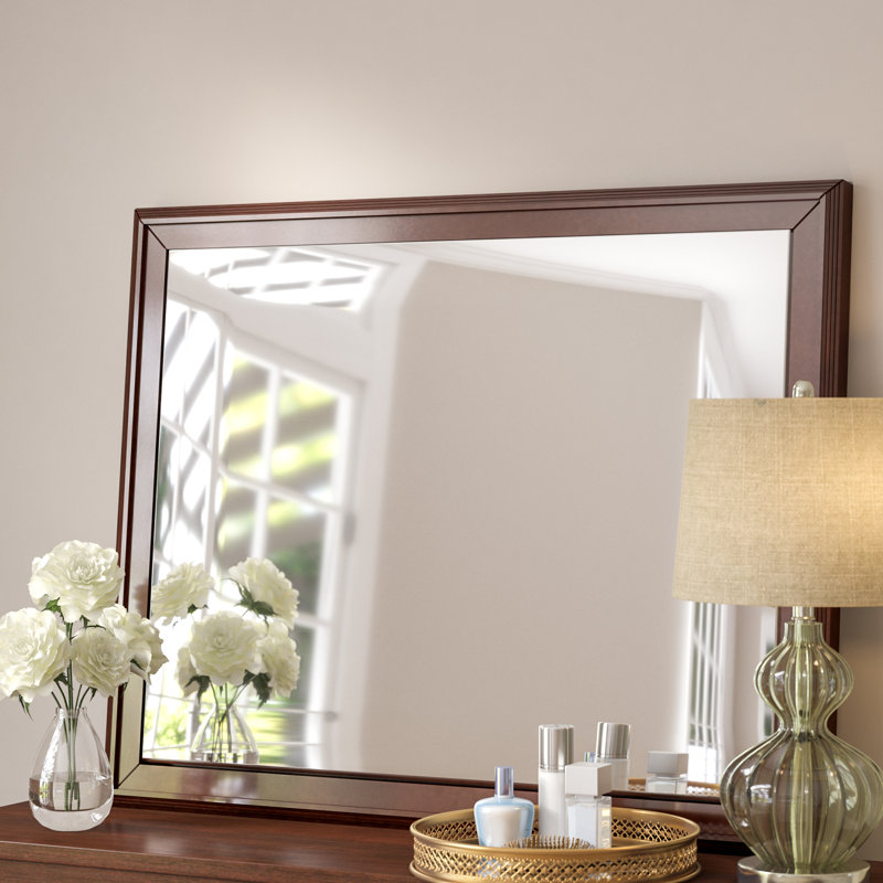 Harbaugh Wood Wall Mirror