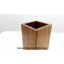 Bloc de couteaux magnétique rotatif à 360 ° Brosisincorp sans couteaux - Porte-couteaux universel pour comptoir avec poils amovibles, bois d'acacia
