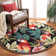 Hogle Hand Hooked Wool Floral Rug
