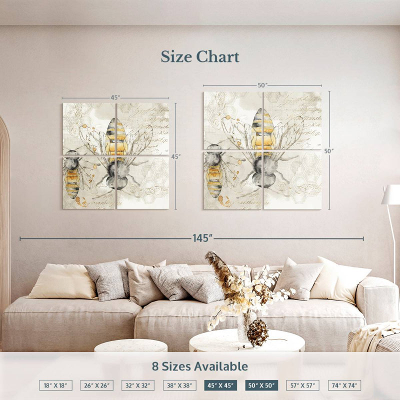 Brampt Queen Bee II, 50" H x 50" W