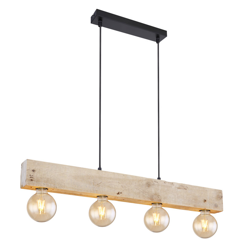 Giovani 4 - Light Black Kitchen Island Pendant