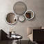 Miroir décoratif vintage en bois 18 po x 17 po-2025394076-2025394077