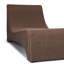 Mazu Outdoor Chaise-Frame-Tanned Weave
