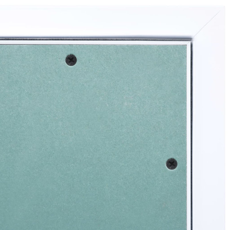 Wall Paneling in Silver/Green, 10.1" H x 10.1" W