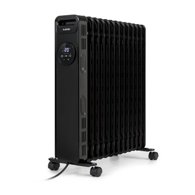 Klarstein 48.3 cm W Black Electric Stove