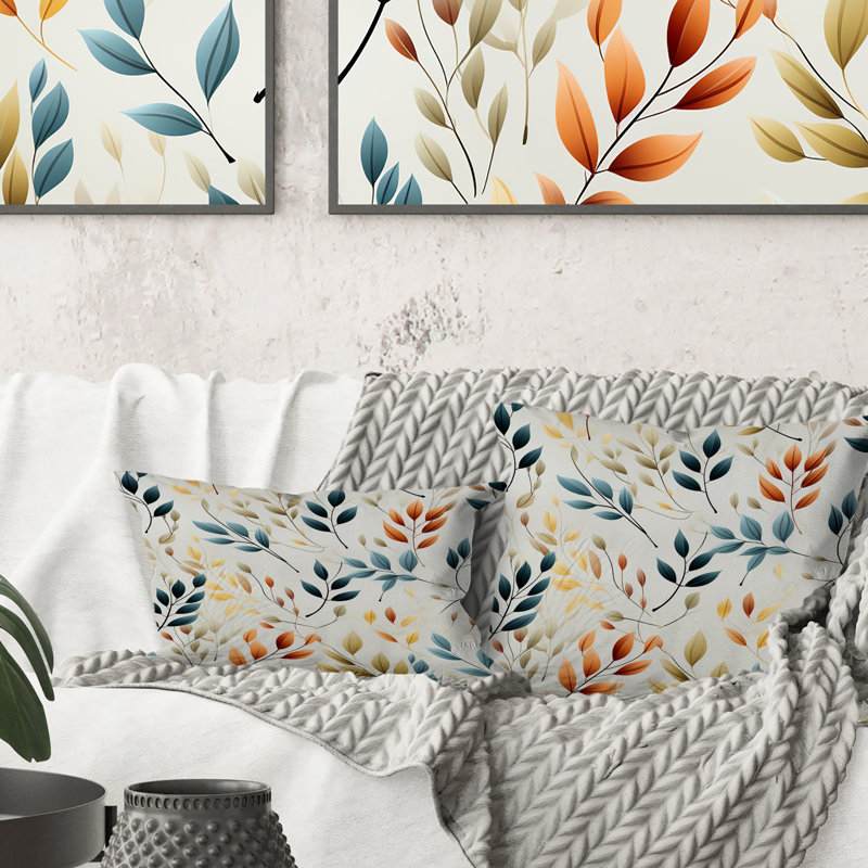 Coussin Minimalist Leaves II - Plants