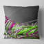 Fractale 3D rayures vertes et mauves - coussin imprimé abstrait-31278515-31278512