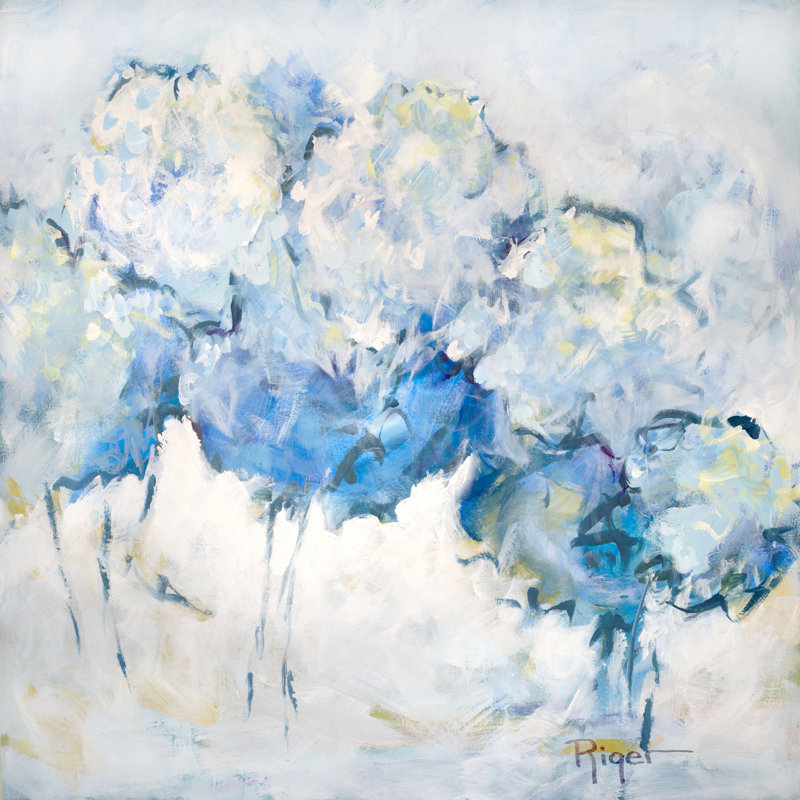 Hydrangeas On My Mind IV, H 20 po x l 20 po