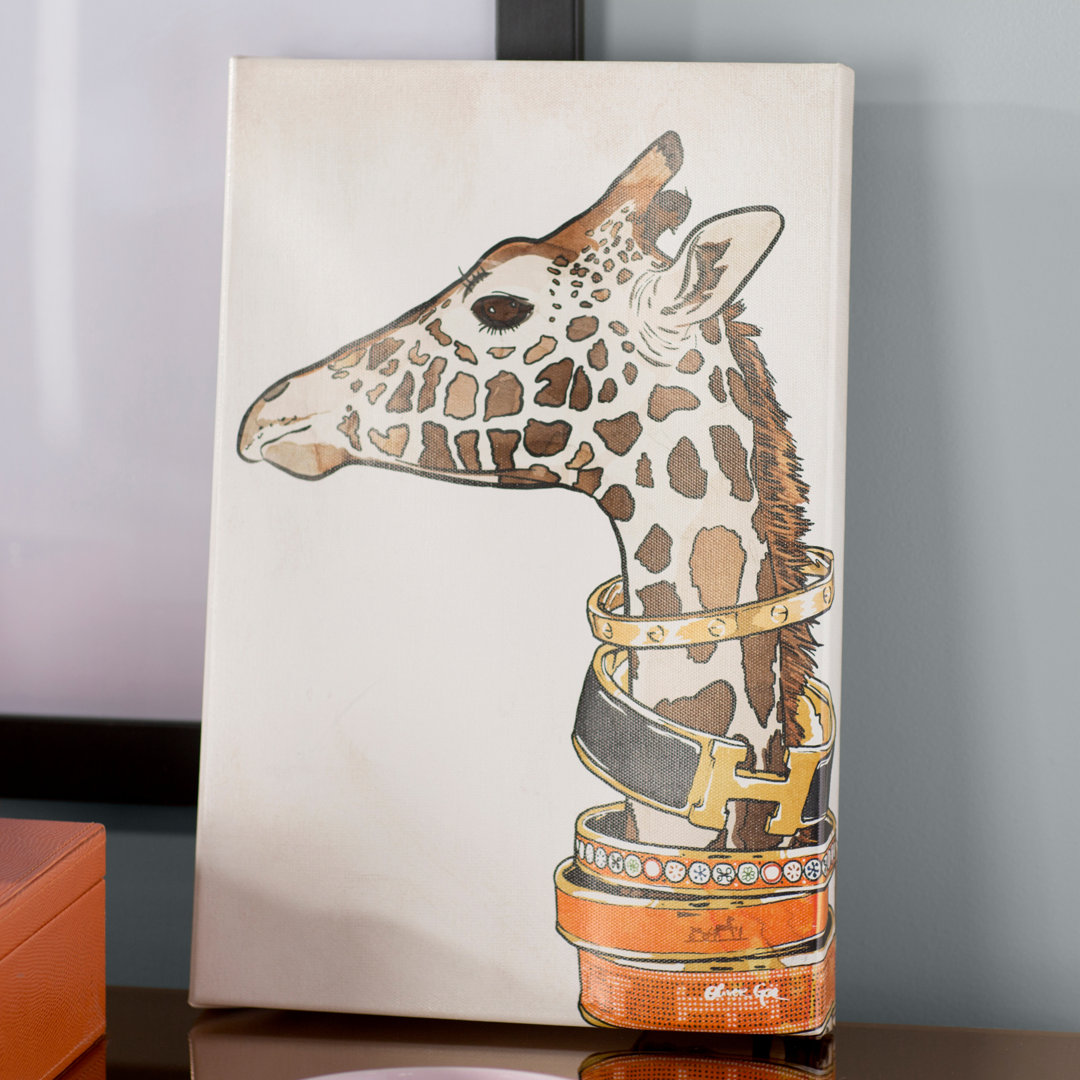 " Luxurious Giraffe " House of Hampton® 