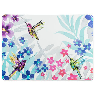 Napperon Hummingbird Garden 18 "
