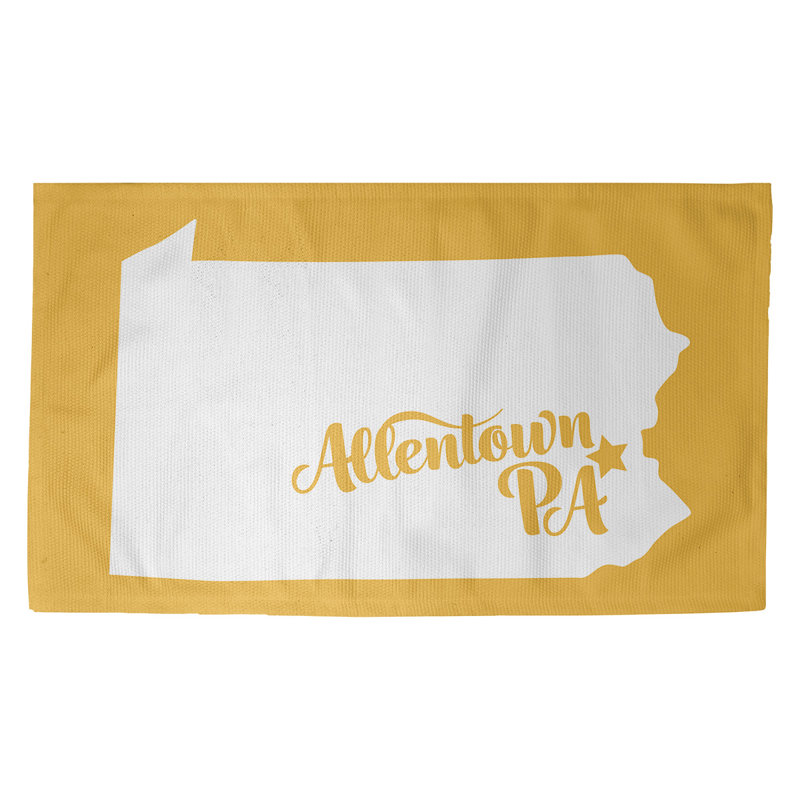 Tapis jaune allentown pennsylvanie, Rectangle 3 pi x 5 pi