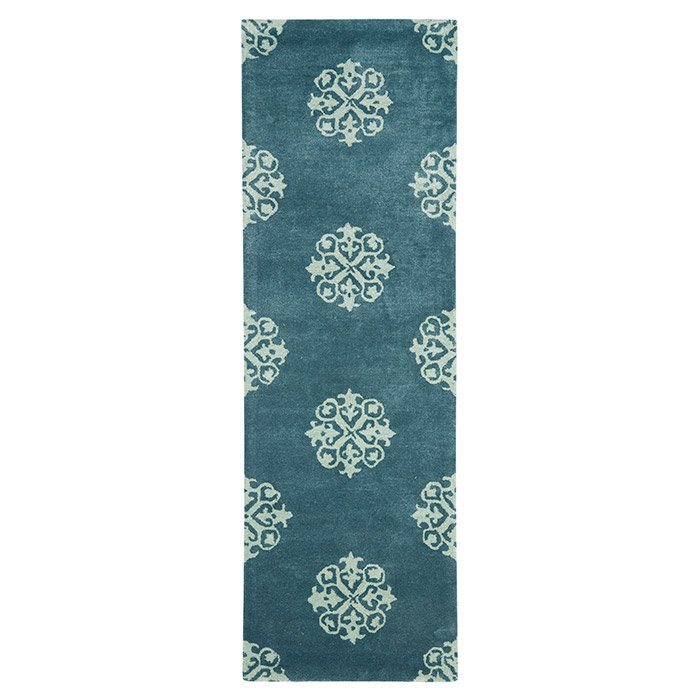 Steve Hand Tufted Wool Damask Rug