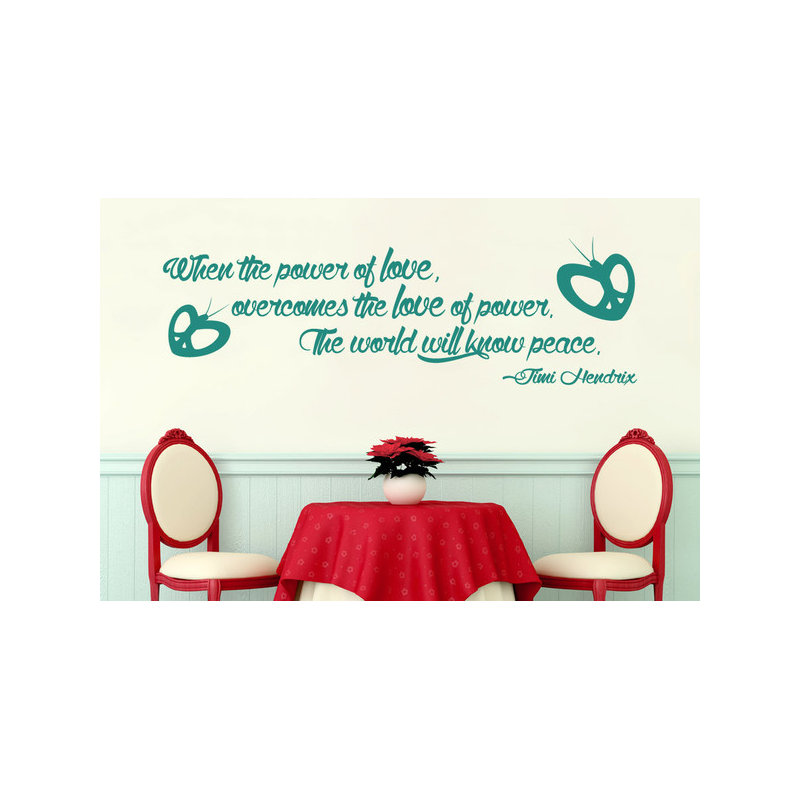 Non-Wall Damaging Wall Decal, Black, Medium