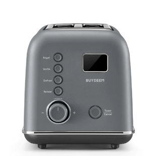 Buydeem Automatic Digital 2-Slice Toaster