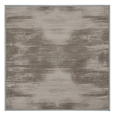 Tapis abstrait gris lavable à la machine