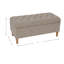 Banc de rangement rembourré à couvercle rabattable-124300378