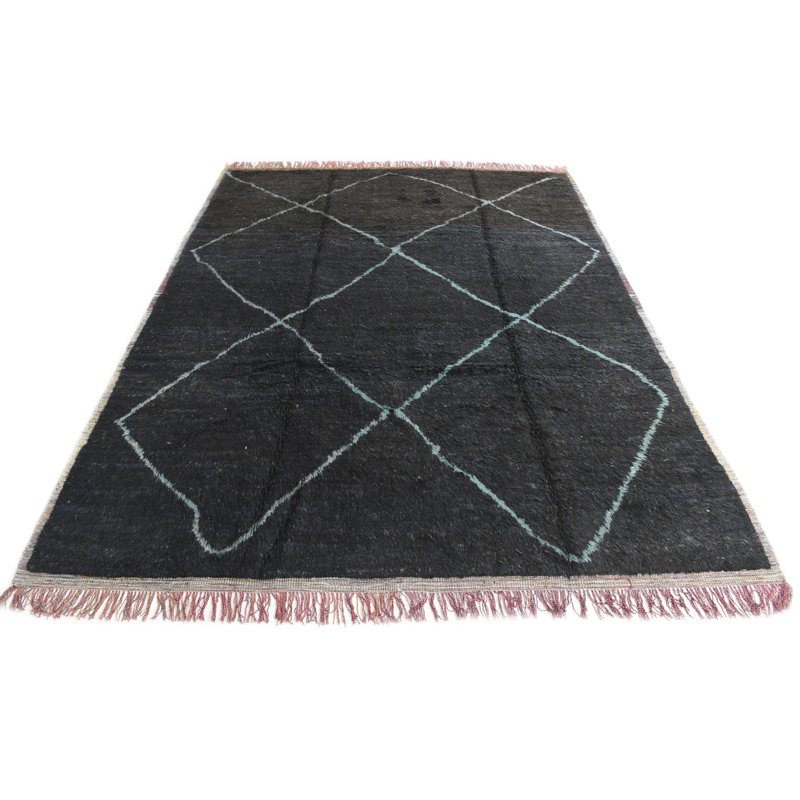 Tapis noir Mosser
