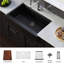 Évier de cuisine Karran Quartz-72385301