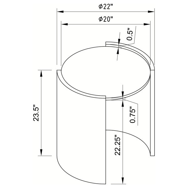 Dimensions du produit
