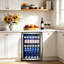 4.4 cuft 24 Bottle and 145 Can Single Zone Freestanding Wine and Beverage Refrigerator-79151620
