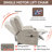 Power Lift Recliner Chair With Massage And Heat For Elderly, Overstuffed Wide Recliners, Heavy Duty Motion Mechanism With USB And Type C Ports, 2 Steel Cup Holders-568286384