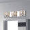 Bev 3-Light 20.5'' Chrome Vanity Wall Sconce with Semi-Circular Crystal