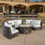 Freiwald 6 - Person Patio Conversation Set with Cushions