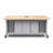 Explorer Maker Table With 2 Bin Modules with Bins, 1 Single and 1 Double Storage Module With Locking Doors and Power-111009481