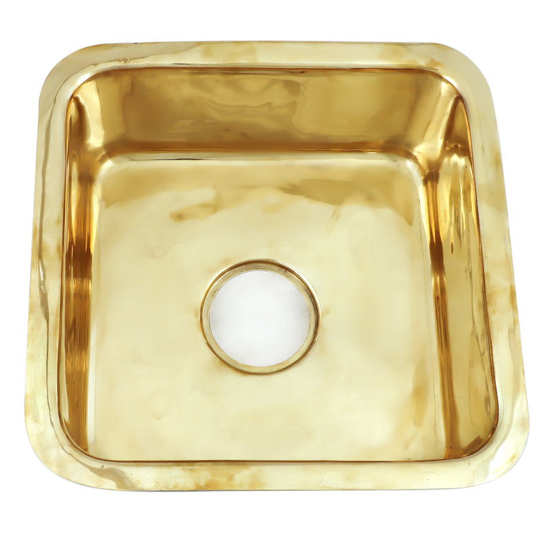 Brightwork 16.63'' L Single Basin Kitchen Sink