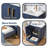 24" Modern Blue Free-Standing Single Bathroom Vanity