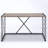 Rectangular Desk, Rustic Oak & Antique Black