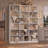72.1" Food Kitchen Pantry, 18 Cubes Storage Cabinet, Pantry & Dining Room Organizer, White-926512859