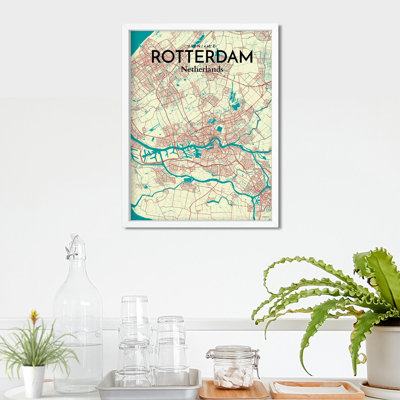 «Rotterdam City Map», impression