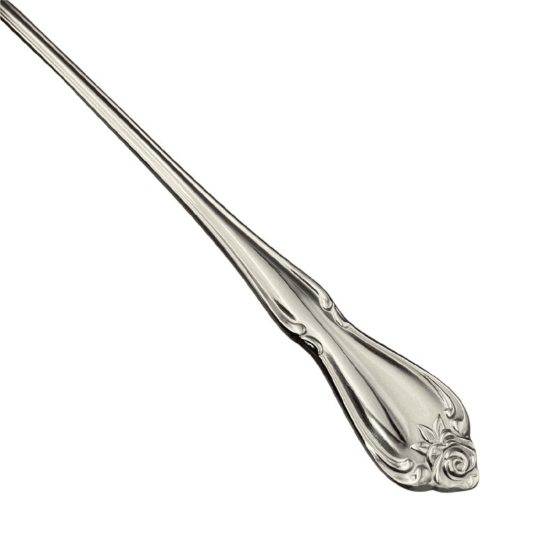 True Rose Everyday Flatware Tall Drink Spoons