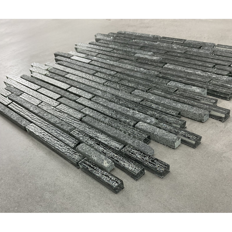 Random Sized Linear Mosaic Wall Tile