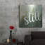 «Be Still» par Marla Rae, art mural en métal-1093271423