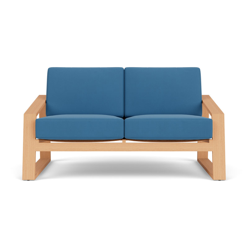 Pursuit Outdoor 2 - Seat Loveseat, Bamboo Bay Sky