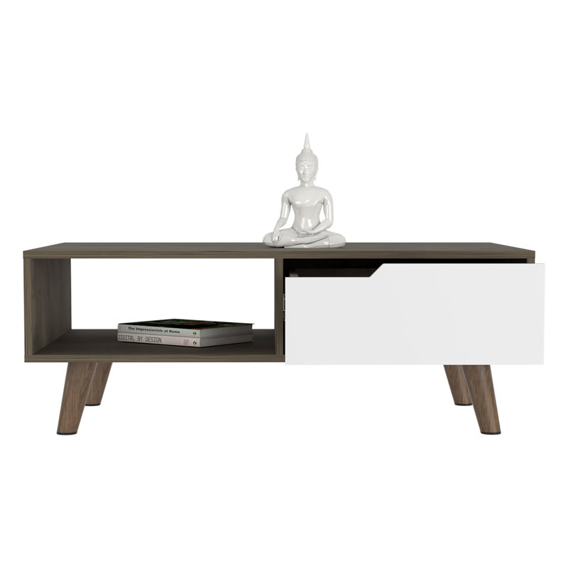 Coffee Table 2.0, One Drawer, Four Legs