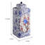 Vase de table / pot de table en céramique et gingembre 17,72 po Sharase